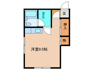 ｻﾝﾊｲﾂ（東1南6）の物件間取画像